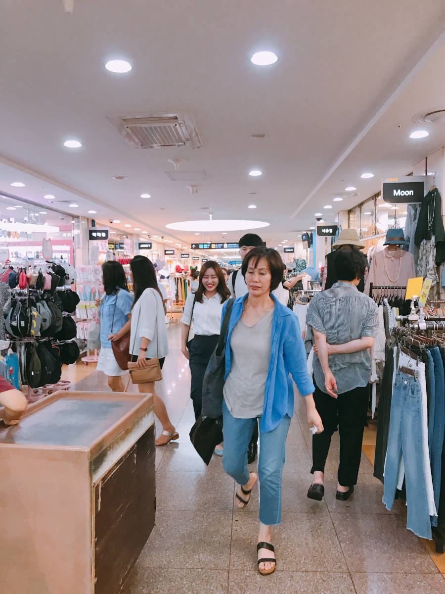 Express Bus Terminal Underground Shopping Center GoTo Mall, Korea Shopping